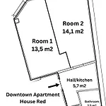 Downtown House Red